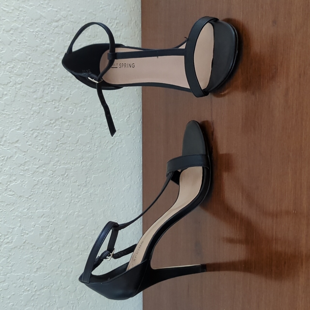 Black heels